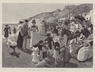 Am Strand, Sandown, Isle of Wight